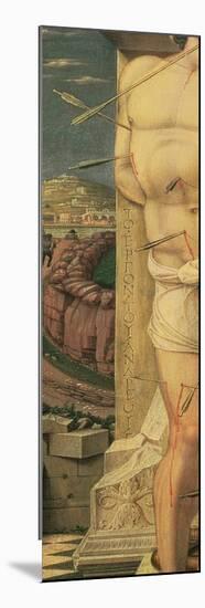 St. Sebastian (Detail), C.1459 (Tempera on Panel)-Andrea Mantegna-Mounted Giclee Print