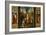 St. Sebastian's Altarpiece: Ss. Barbara and Elizabeth, Martyrdom of S. Sebastian-Hans Holbein the Younger-Framed Giclee Print