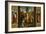 St. Sebastian's Altarpiece: Ss. Barbara and Elizabeth, Martyrdom of S. Sebastian-Hans Holbein the Younger-Framed Giclee Print