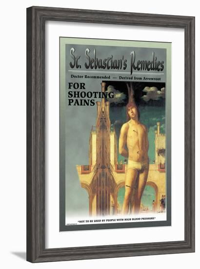 St. Sebastian's Remedies-null-Framed Art Print