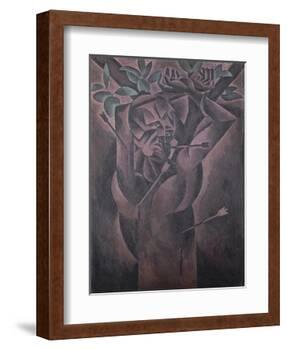 St Sebastian-Bohumil Kubista-Framed Giclee Print