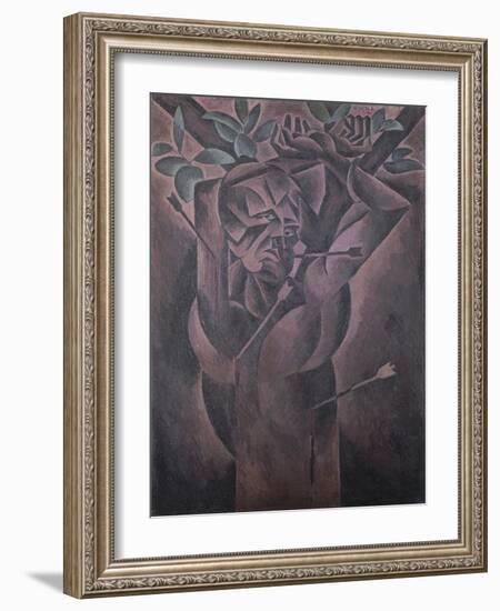 St Sebastian-Bohumil Kubista-Framed Giclee Print