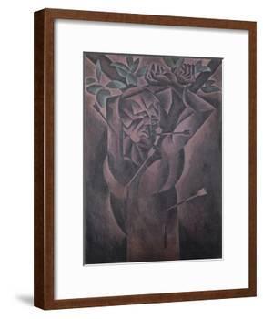 St Sebastian-Bohumil Kubista-Framed Giclee Print