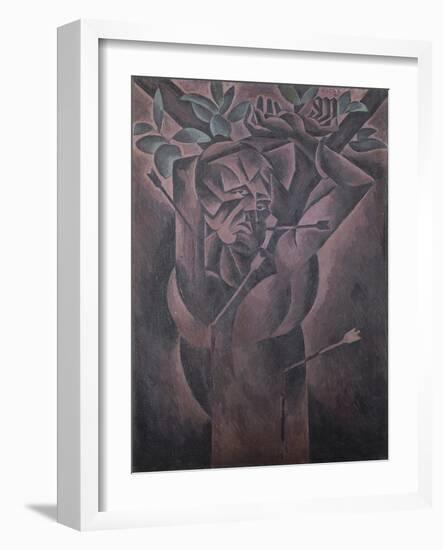 St Sebastian-Bohumil Kubista-Framed Giclee Print