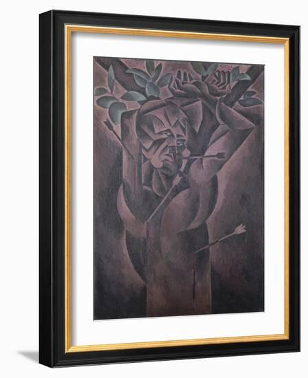 St Sebastian-Bohumil Kubista-Framed Giclee Print