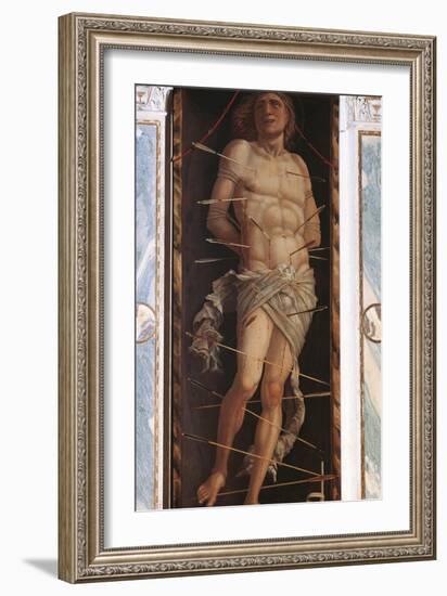 St. Sebastian-Andrea Mantegna-Framed Art Print