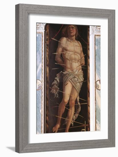 St. Sebastian-Andrea Mantegna-Framed Art Print