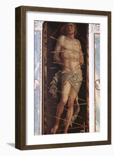 St. Sebastian-Andrea Mantegna-Framed Art Print