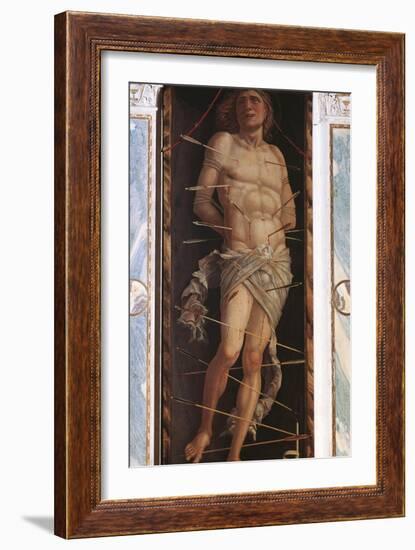 St. Sebastian-Andrea Mantegna-Framed Art Print