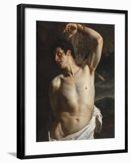 St. Sebastian-Hippolyte Delaroche-Framed Giclee Print