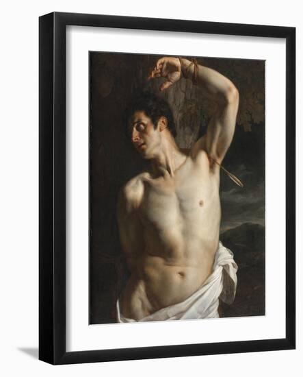 St. Sebastian-Hippolyte Delaroche-Framed Giclee Print