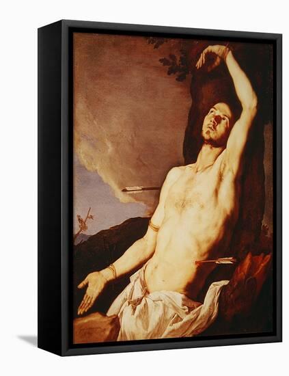 St. Sebastian-Jusepe de Ribera-Framed Premier Image Canvas