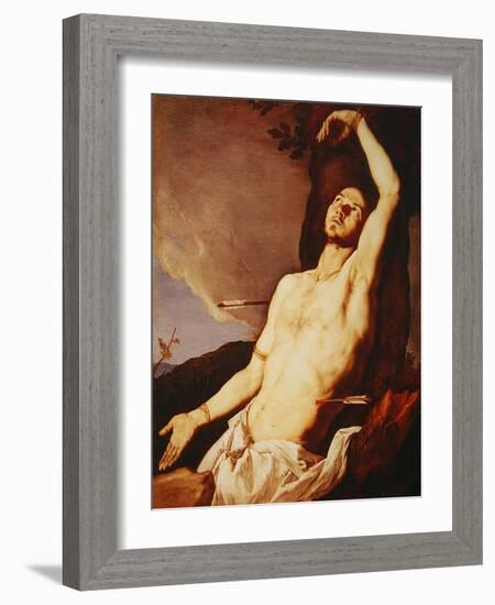 St. Sebastian-Jusepe de Ribera-Framed Giclee Print