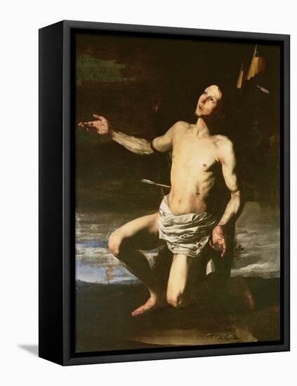 St. Sebastian-Jusepe de Ribera-Framed Premier Image Canvas