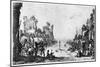 St Sebastien, C1605-1630-Jacques Callot-Mounted Giclee Print