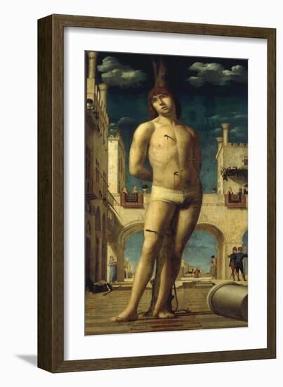 St.Sebatian-Antonello da Messina-Framed Giclee Print