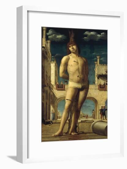 St.Sebatian-Antonello da Messina-Framed Giclee Print