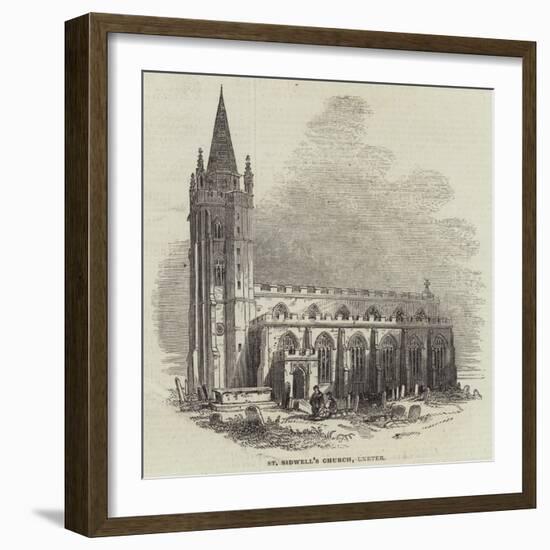 St Sidwell's Church, Exeter-null-Framed Giclee Print