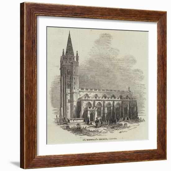 St Sidwell's Church, Exeter-null-Framed Giclee Print