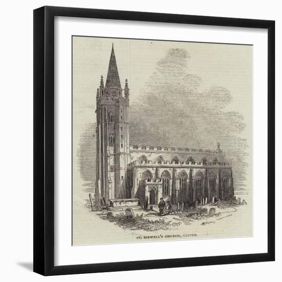 St Sidwell's Church, Exeter-null-Framed Giclee Print