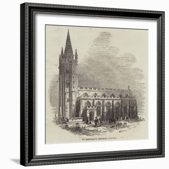 St Sidwell's Church, Exeter-null-Framed Giclee Print