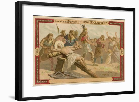 St Simon the Canaanite-null-Framed Giclee Print