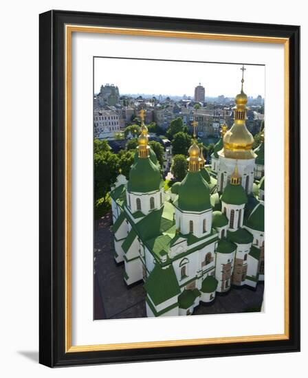 St. Sophia Cathedral Complex, UNESCO World Heritage Site, Kiev, Ukraine, Europe-Graham Lawrence-Framed Photographic Print