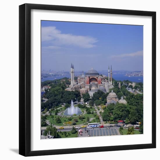 St. Sophia (Haghia Sophia) (Aya Sofya) Mosque, Istanbul, Turkey, Europe-David Lomax-Framed Photographic Print