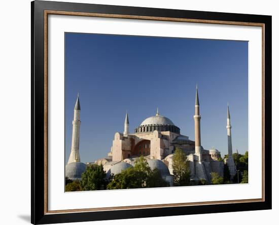 St. Sophia, Hagia Sophia Mosque (Aka Aya Sophia Haghia Sophia), Istanbul, Turkey-Cindy Miller Hopkins-Framed Photographic Print