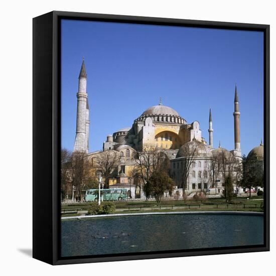 St Sophia in Istanbul-CM Dixon-Framed Stretched Canvas