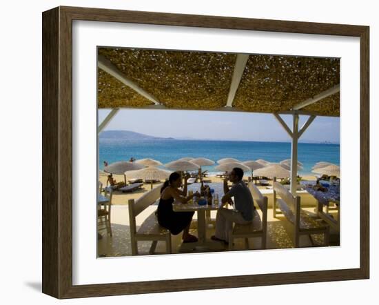 St. Stefanos Beach, Mykonos, Greece-Bill Bachmann-Framed Photographic Print