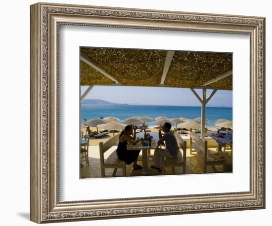 St. Stefanos Beach, Mykonos, Greece-Bill Bachmann-Framed Photographic Print