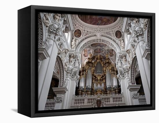 St. Stephan's Cathedral, Passau, Bavaria, Germany, Europe-Michael Snell-Framed Premier Image Canvas
