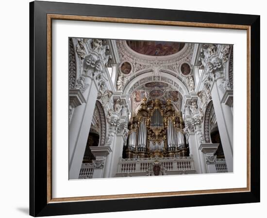 St. Stephan's Cathedral, Passau, Bavaria, Germany, Europe-Michael Snell-Framed Photographic Print