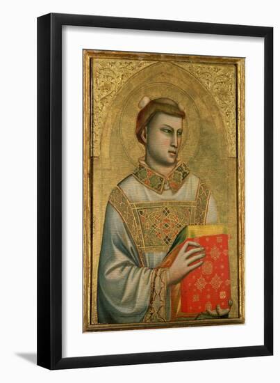 St. Stephen, 1320-25-Giotto di Bondone-Framed Giclee Print