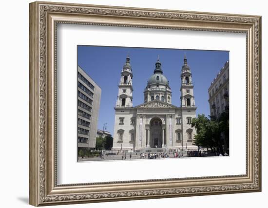 St. Stephen's Basilica, the Largest Church in Budapest, Hungary, Europe-Julian Pottage-Framed Photographic Print