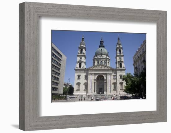 St. Stephen's Basilica, the Largest Church in Budapest, Hungary, Europe-Julian Pottage-Framed Photographic Print