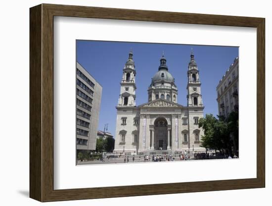 St. Stephen's Basilica, the Largest Church in Budapest, Hungary, Europe-Julian Pottage-Framed Photographic Print