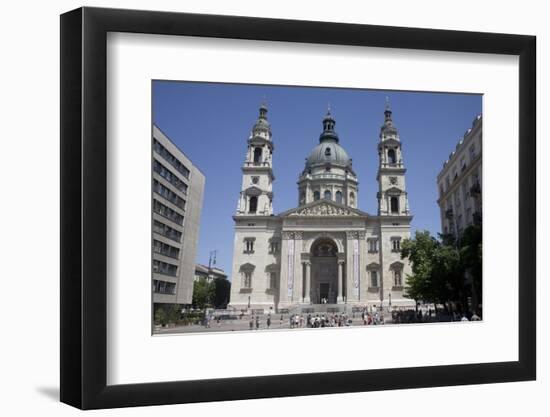 St. Stephen's Basilica, the Largest Church in Budapest, Hungary, Europe-Julian Pottage-Framed Photographic Print