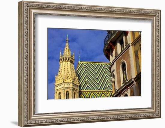 St. Stephen's Cathedral, UNESCO World Heritage Site, Vienna, Austria, Europe-Neil Farrin-Framed Photographic Print