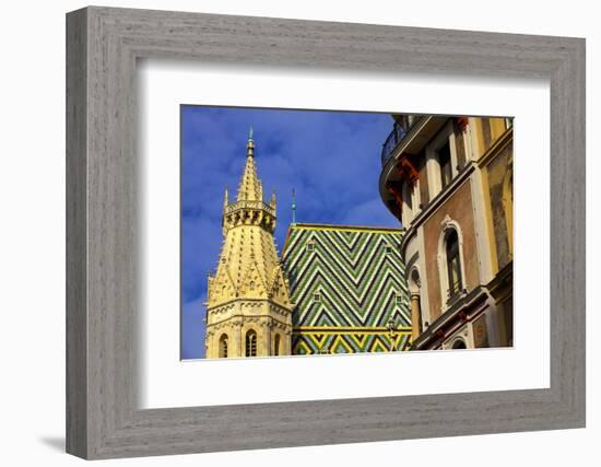 St. Stephen's Cathedral, UNESCO World Heritage Site, Vienna, Austria, Europe-Neil Farrin-Framed Photographic Print