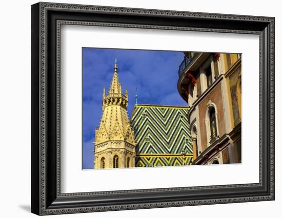 St. Stephen's Cathedral, UNESCO World Heritage Site, Vienna, Austria, Europe-Neil Farrin-Framed Photographic Print