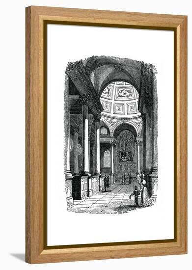 St Stephen's Church, Walbrook, London, 1833-Jackson-Framed Premier Image Canvas