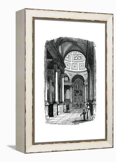 St Stephen's Church, Walbrook, London, 1833-Jackson-Framed Premier Image Canvas