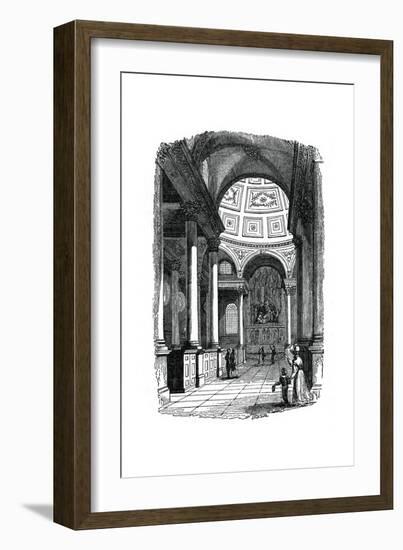 St Stephen's Church, Walbrook, London, 1833-Jackson-Framed Giclee Print