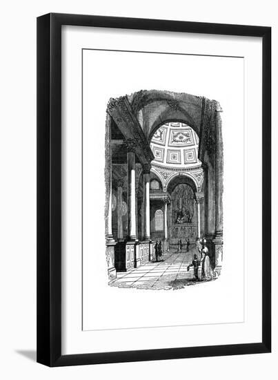 St Stephen's Church, Walbrook, London, 1833-Jackson-Framed Giclee Print