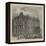 St Stephen's Club, Thames Embankment-null-Framed Premier Image Canvas