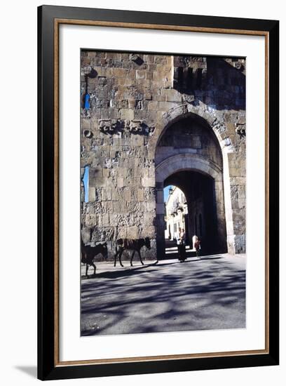 St. Stephen's Gate, Jerusalem, Israel-null-Framed Photographic Print