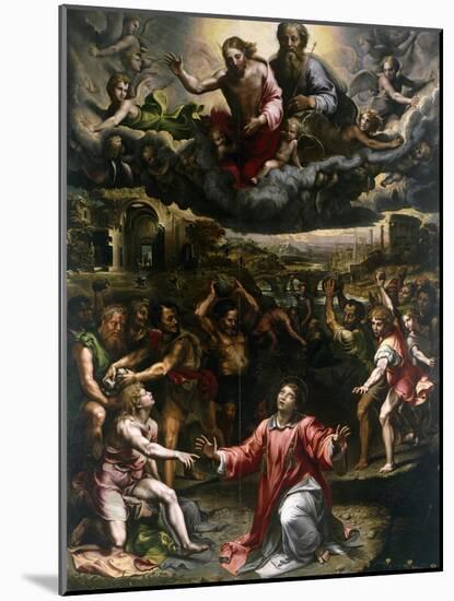 St Stephen's Martyrdom-Giulio Romano-Mounted Giclee Print