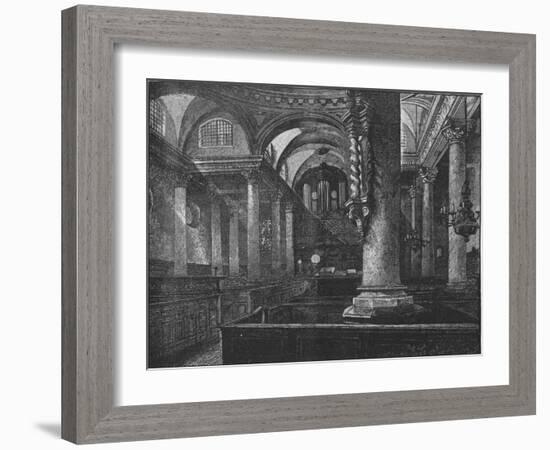 'St. Stephen's, Walbrook', 1890-Unknown-Framed Giclee Print